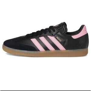 Adidas Samba Messi Inter Miami CF - Black Pink - Men's 10.5 - NWT - JP7845